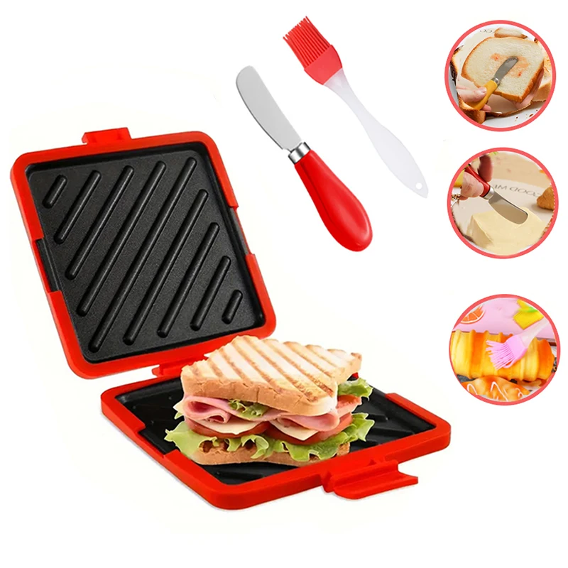 Baking Kitchen Set - Set Peralatan Dapur 3-in-1: Pemanggang Sandwich