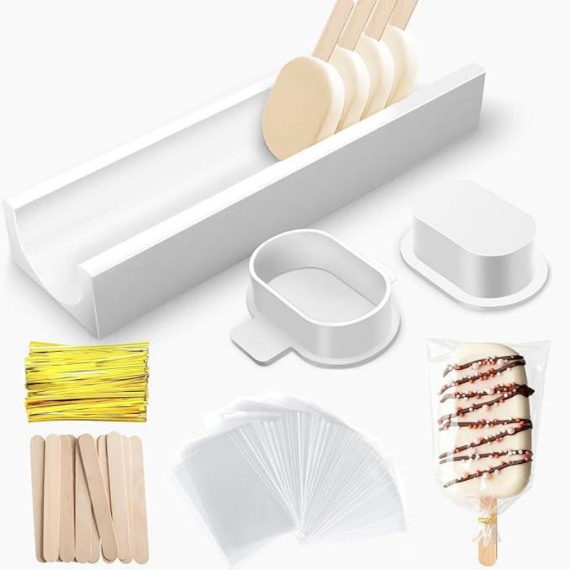 Baking Kitchen Set - Set Cetakan Cake Pop dengan Baki