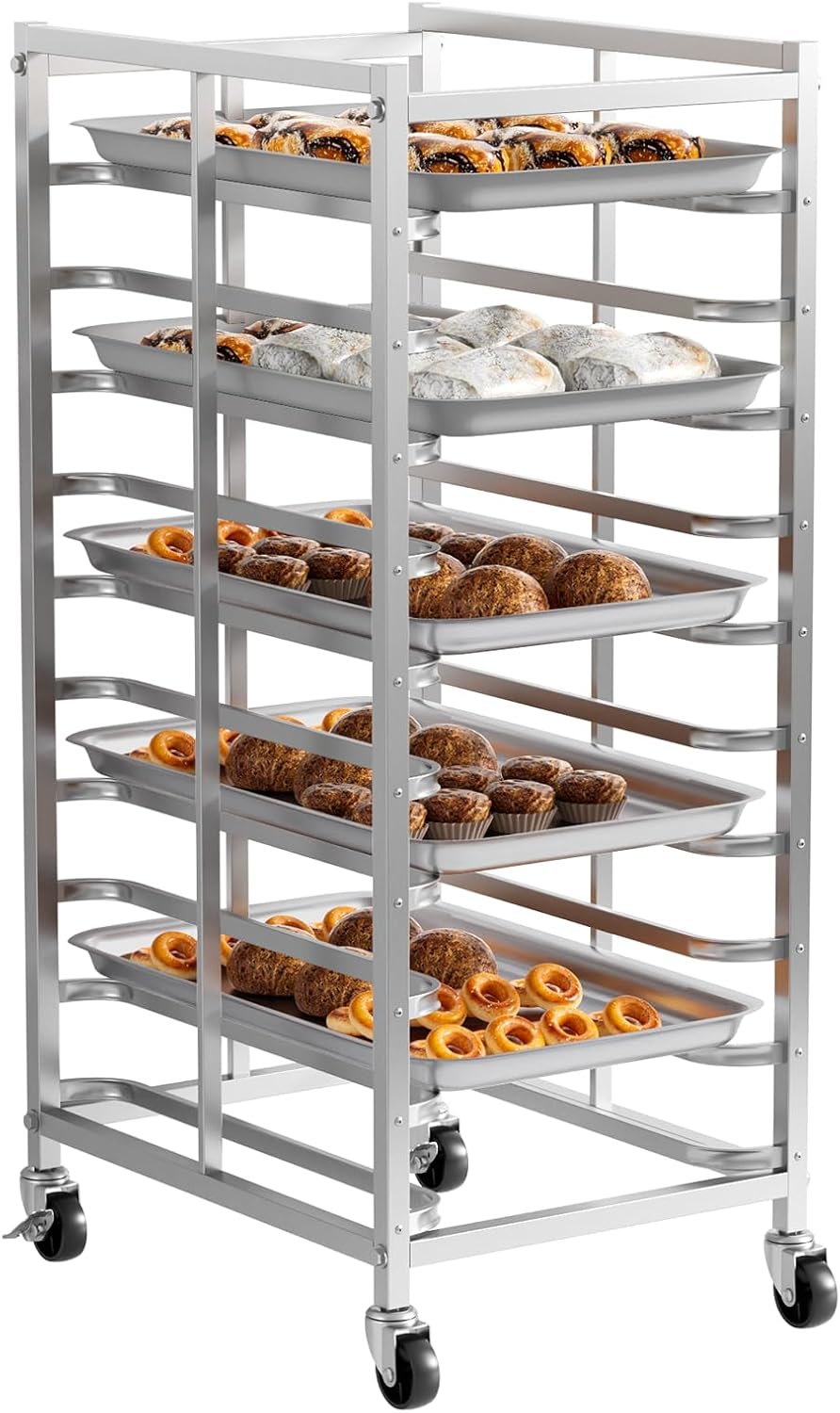 Kitchen Baking Cart - Rak Pemanggang Kue Stainless Steel Komersial