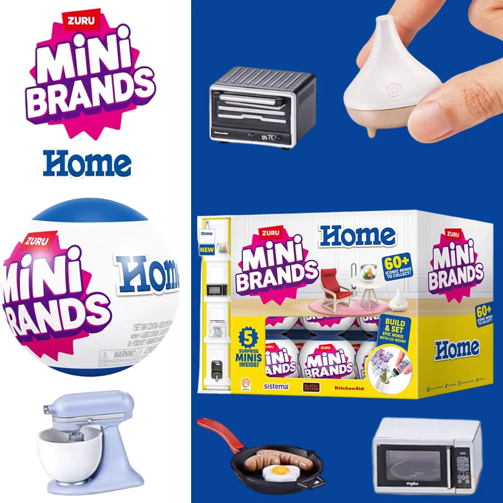 Kitchen Uncle - ZURU Mini Brands, Seri Rumah, 60+