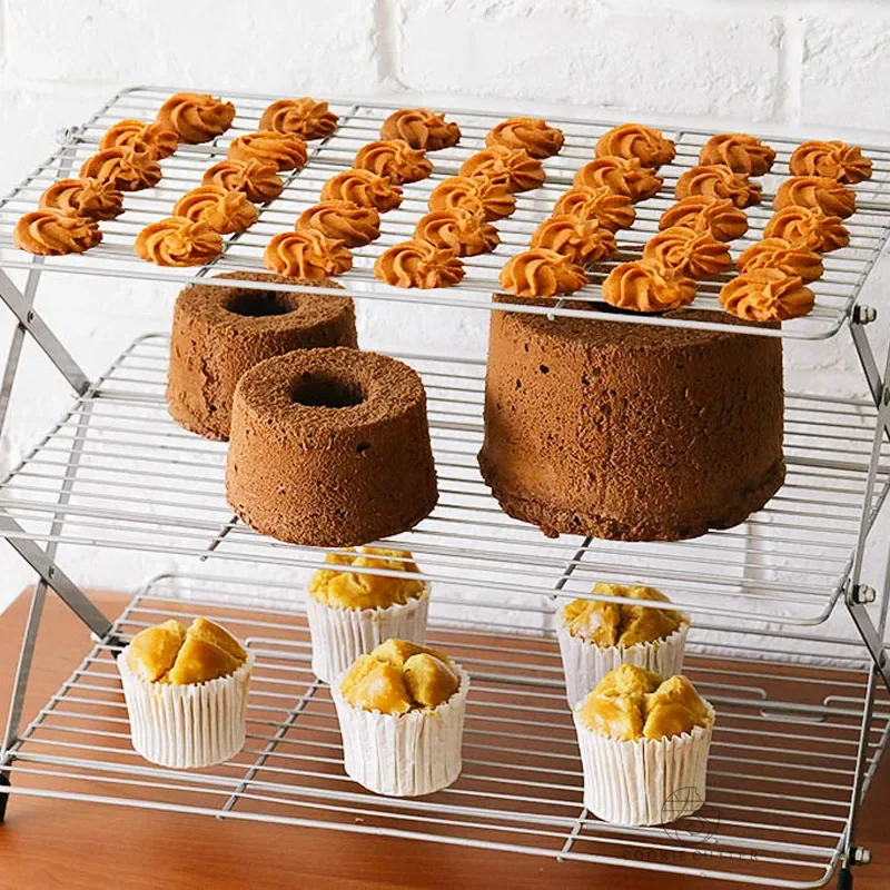 Kitchen Baking Rack - Rak Pendingin Kue Multi-Lapisan yang Dapat