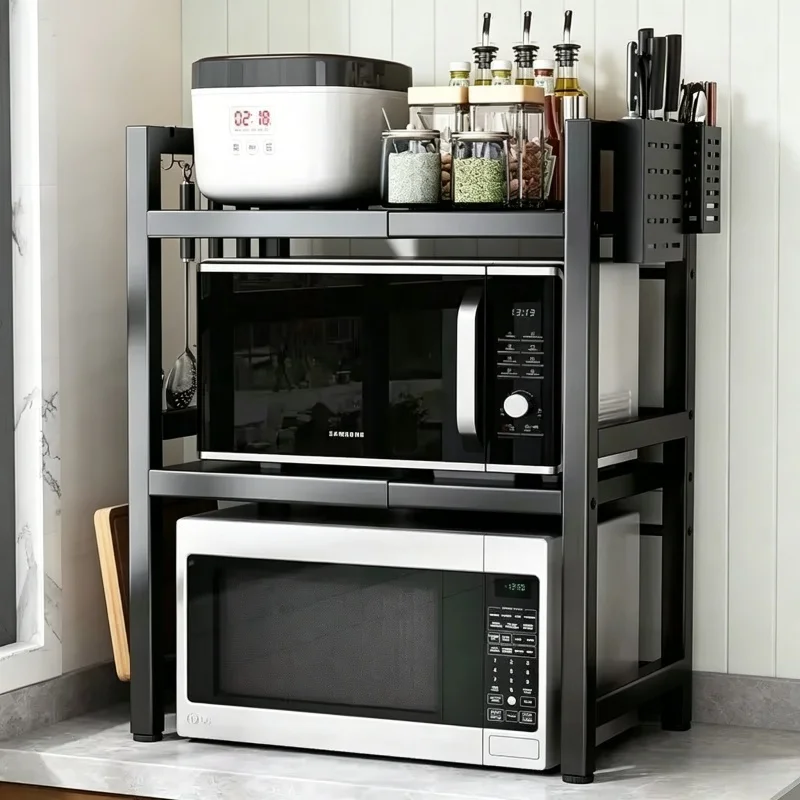 Kitchen Uncle - Rak Microwave 2 Lapis untuk Meja