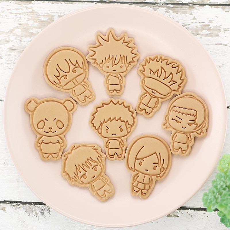 8 Buah Pemotong Kue Jujitsu Ka - Kitchen Kids Baking Set ulasan dan harga