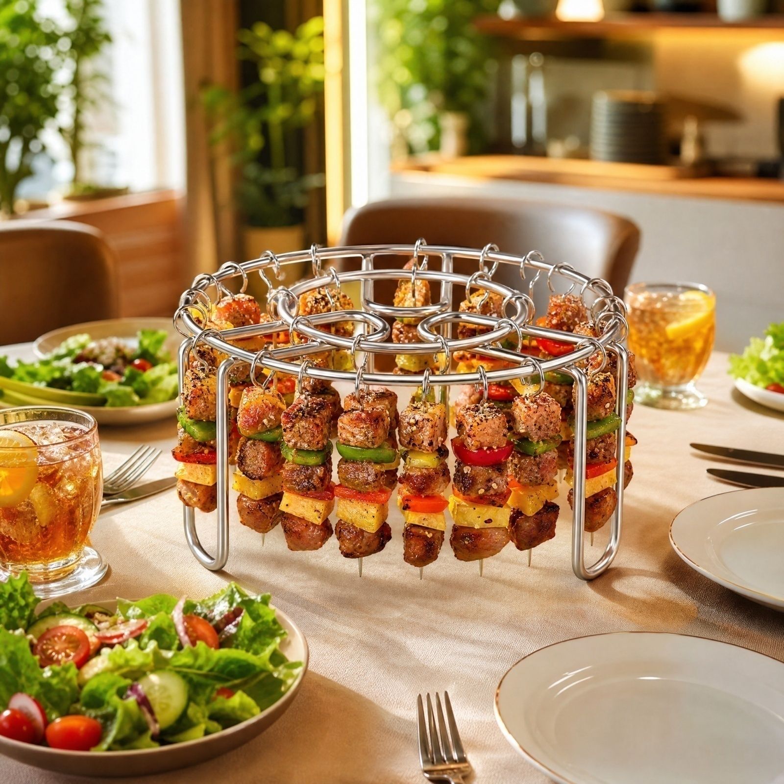 Rak Tusuk Sate untuk Air Fryer - Kitchen Baking Rack ulasan dan harga