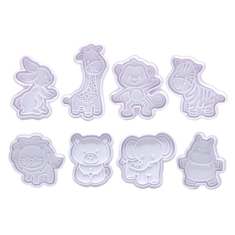 4Pcs Set Pemotong Kue Bentuk H - Kitchen Kids Baking Set ulasan dan harga