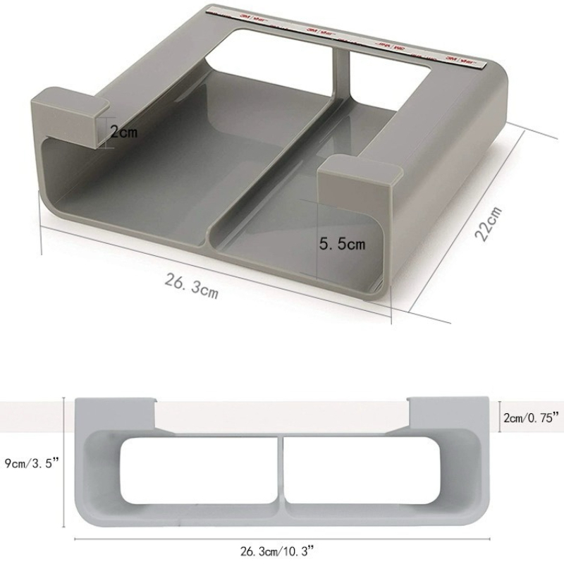 Rak Penyimpanan Plastik Gantun - Kitchen Baking Rack ulasan dan harga