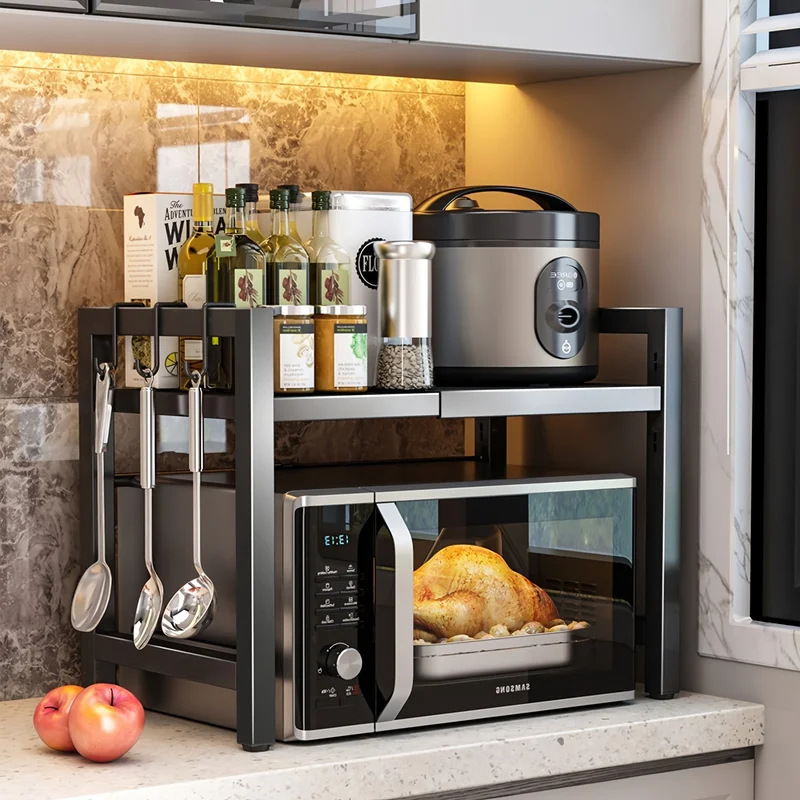 Rak Microwave yang Dapat Diper - Kitchen Baking Rack ulasan dan harga