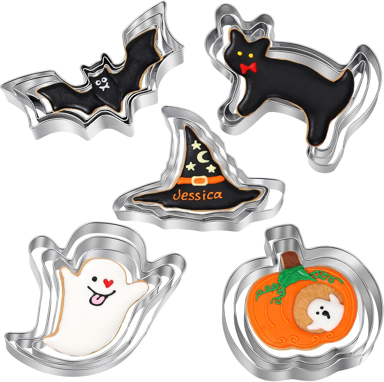 Cetakan Kue Halloween 3 Buah,  - Kitchen Witch Baking ulasan dan harga