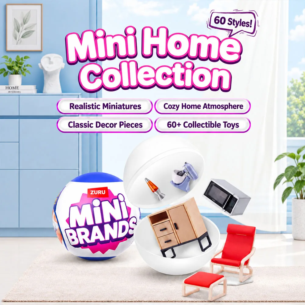 ZURU Mini Brands, Seri Rumah,  - Kitchen Uncle ulasan dan harga