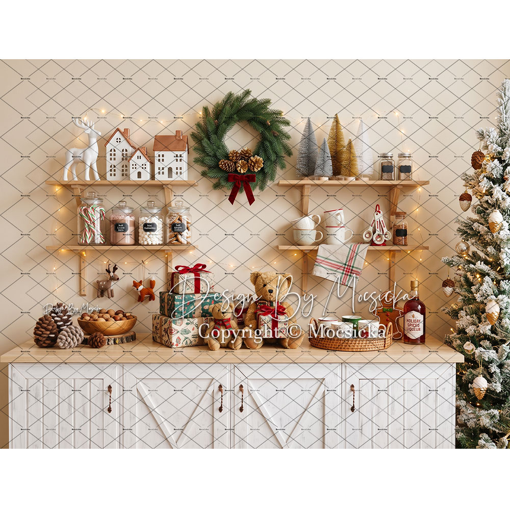 Latar Belakang Dapur Kue Jahe  - Kitchen Baking Background ulasan dan harga