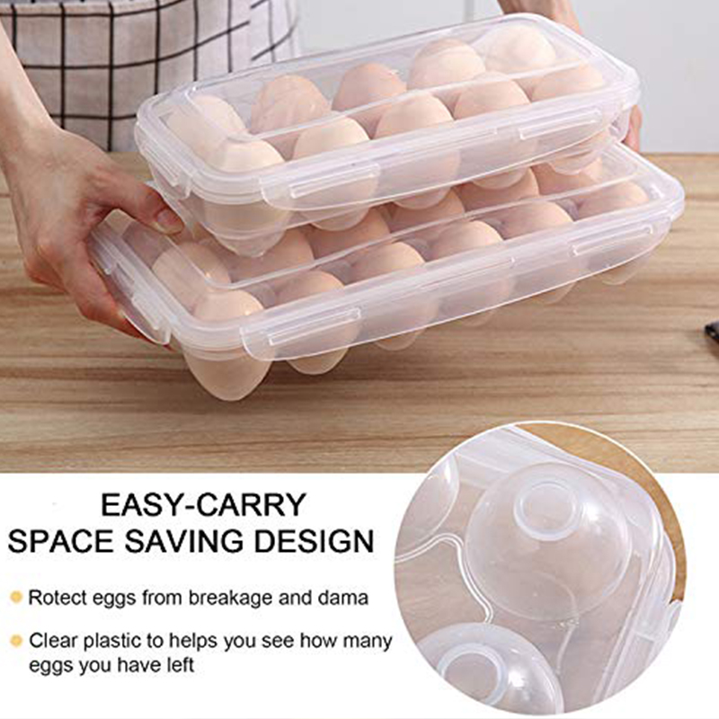 1/2pc Kotak Penyimpanan Telur  - Kitchen Uncle ulasan dan harga