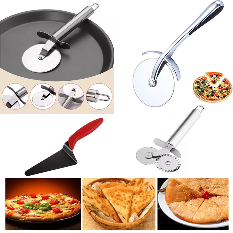 Set pemotong Pizza Stainless S - Baking Kitchen Set ulasan dan harga
