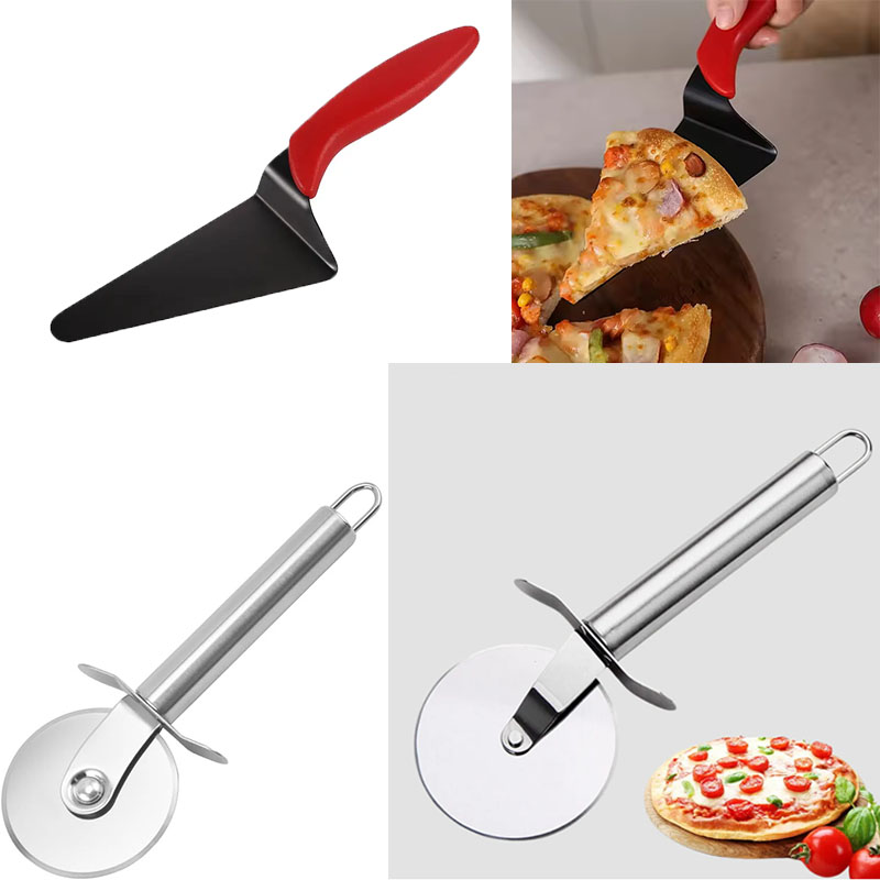 Set pemotong Pizza Stainless S - Baking Kitchen Set ulasan dan harga