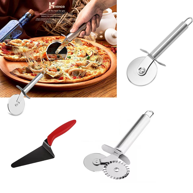 Set pemotong Pizza Stainless S - Baking Kitchen Set ulasan dan harga
