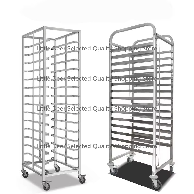 Troli Panggang Baja Anti Karat - Kitchen Baking Cart ulasan dan harga