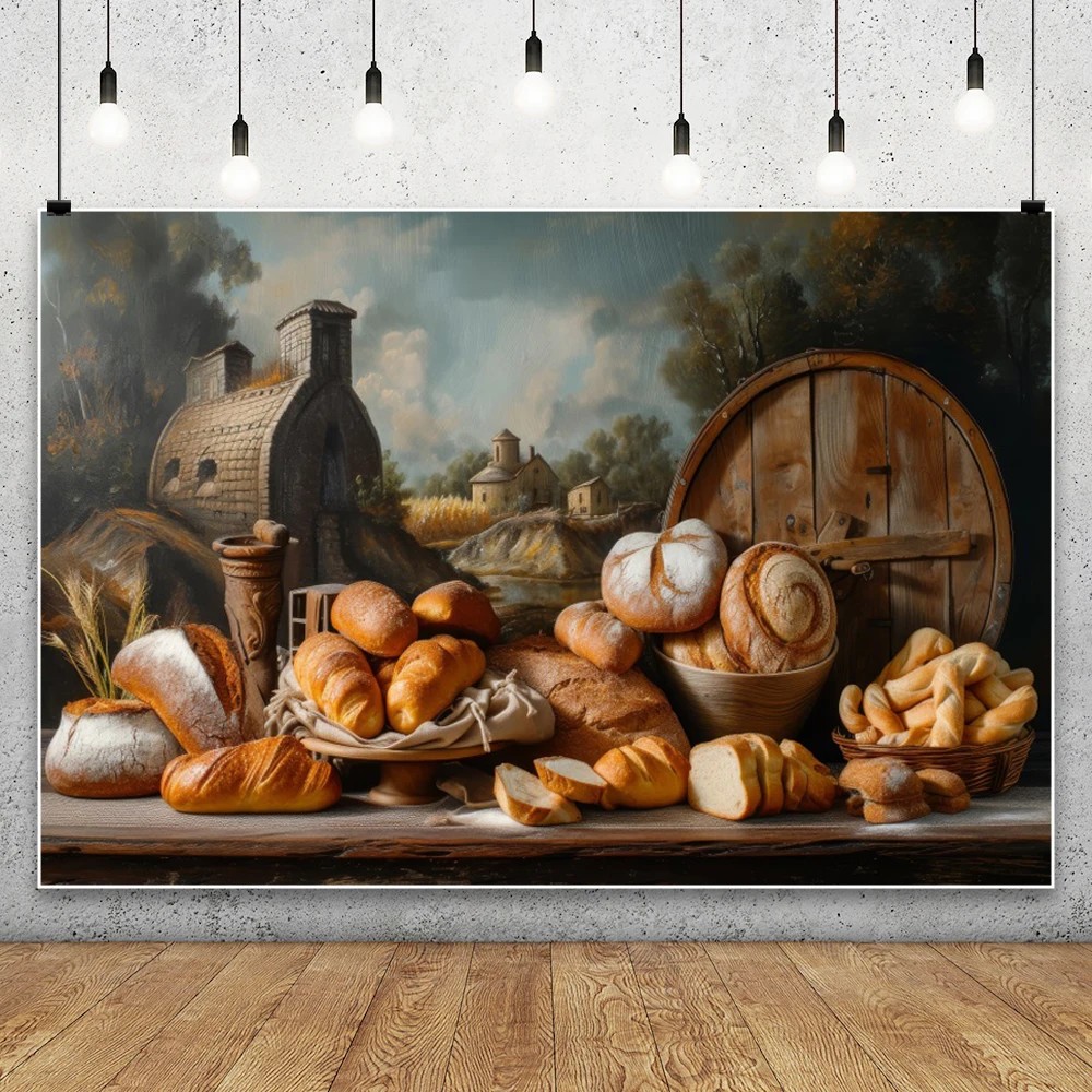 Latar Belakang Papan Kayu Mema - Kitchen Baking Background ulasan dan harga