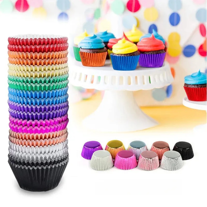 100 buah set cetakan cupcake b - Baking Kitchen Set ulasan dan harga