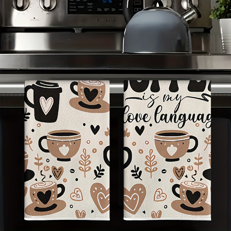 2Pc handuk dapur cokelat, set  - Baking Kitchen Set ulasan dan harga