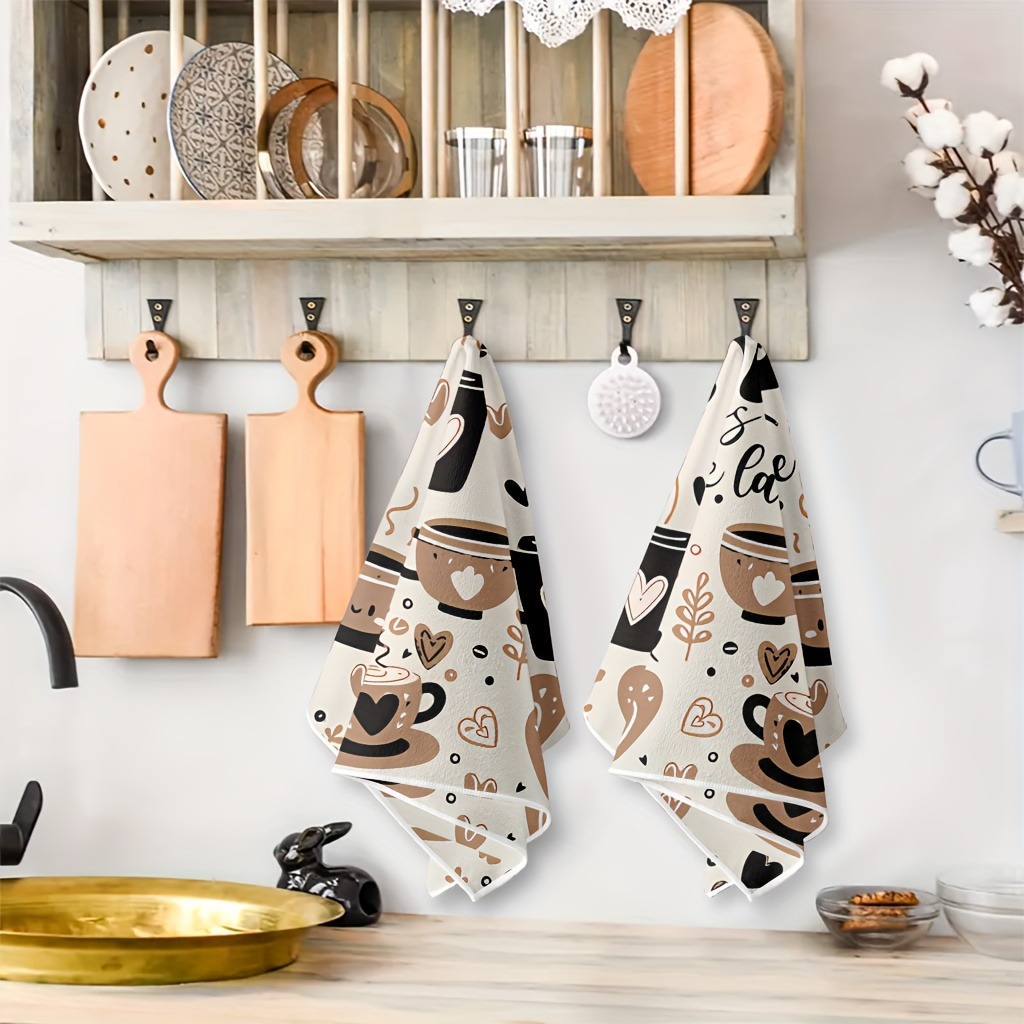 2Pc handuk dapur cokelat, set  - Baking Kitchen Set ulasan dan harga
