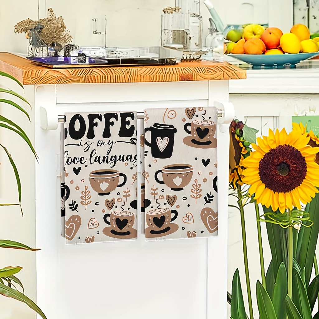 2Pc handuk dapur cokelat, set  - Baking Kitchen Set ulasan dan harga