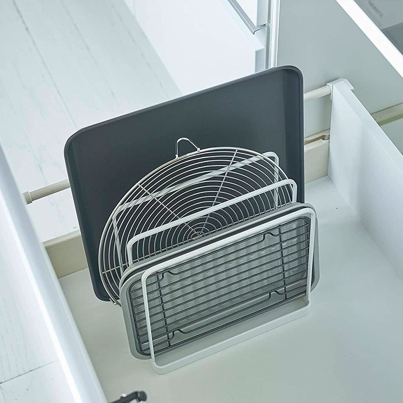 Rak Papan Pemotong Vertikal Em - Kitchen Baking Rack ulasan dan harga