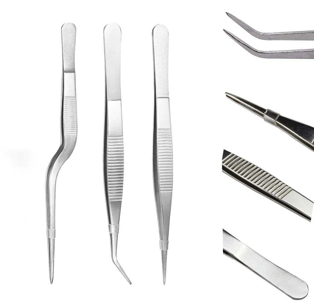 3/5/6 Buah Set Pinset Koki Pro - Baking Kitchen Set ulasan dan harga