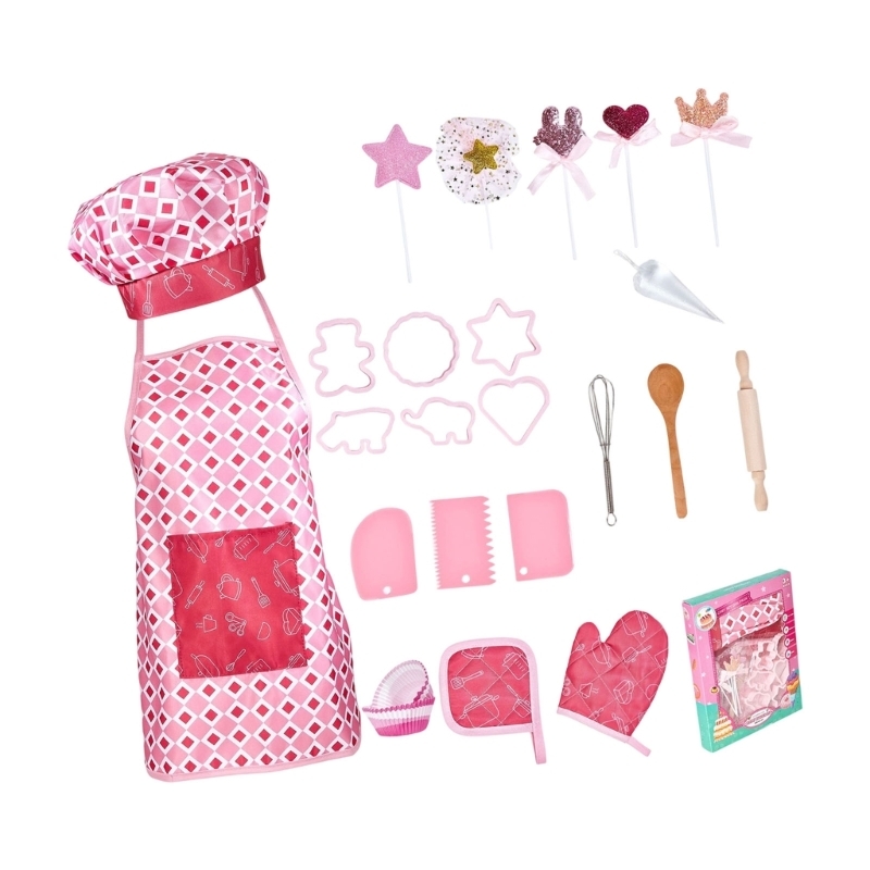 PlaySet Kostum Memanggang Mema - Kitchen Kids Baking Set ulasan dan harga