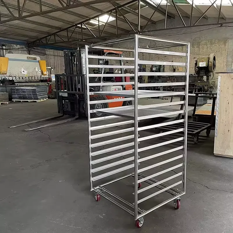 Rak Pendingin Baja Tahan Karat - Kitchen Baking Cart ulasan dan harga