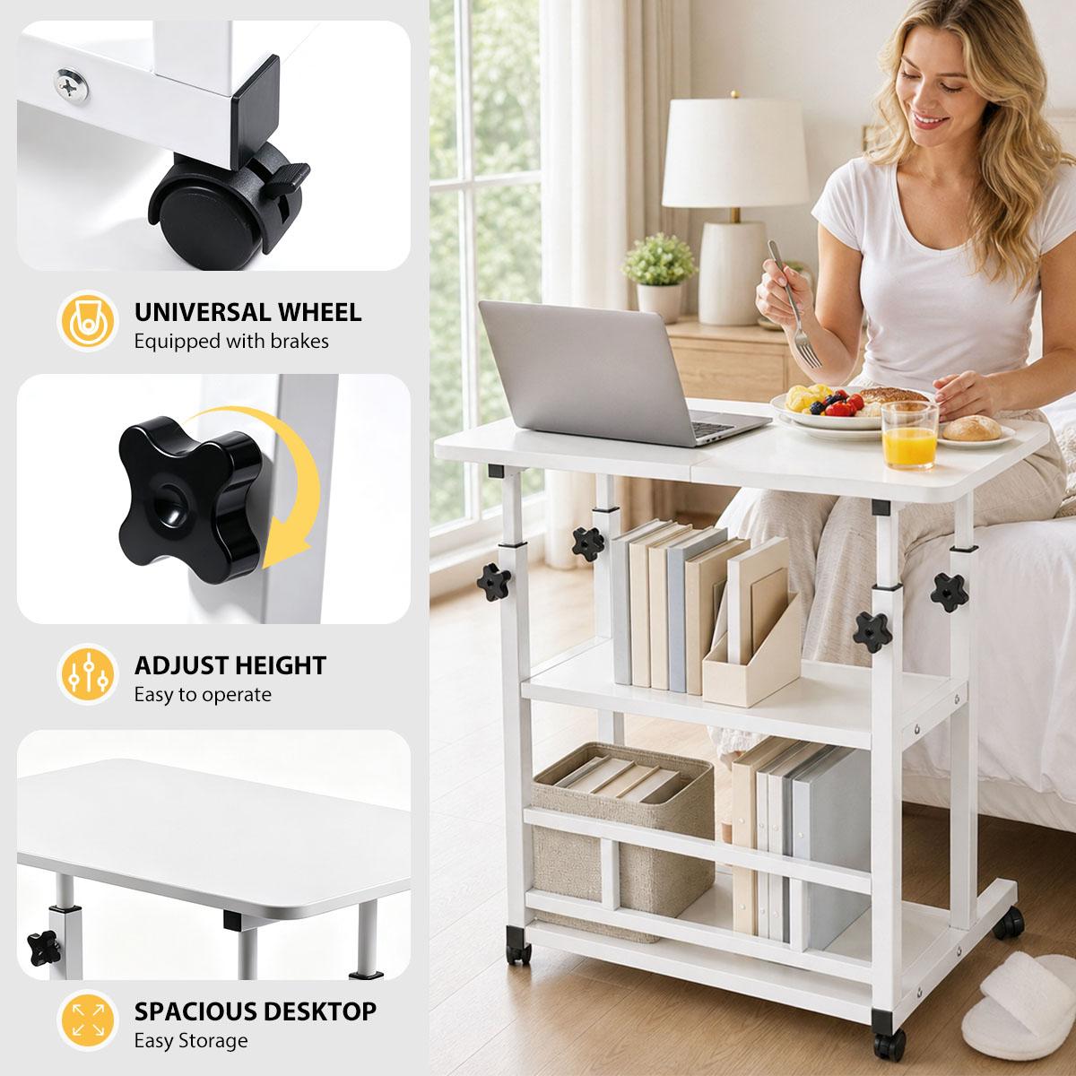 Troli serbaguna berbahan logam - Kitchen Baking Cart ulasan dan harga