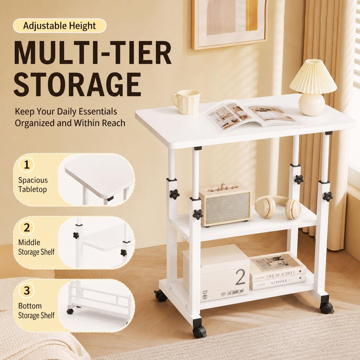 Troli serbaguna berbahan logam - Kitchen Baking Cart ulasan dan harga