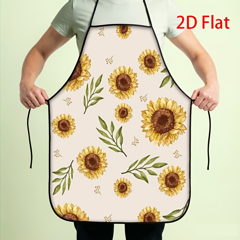 1pc Celemek Kreatif Cetak 2D M - Kitchen Baking Background ulasan dan harga