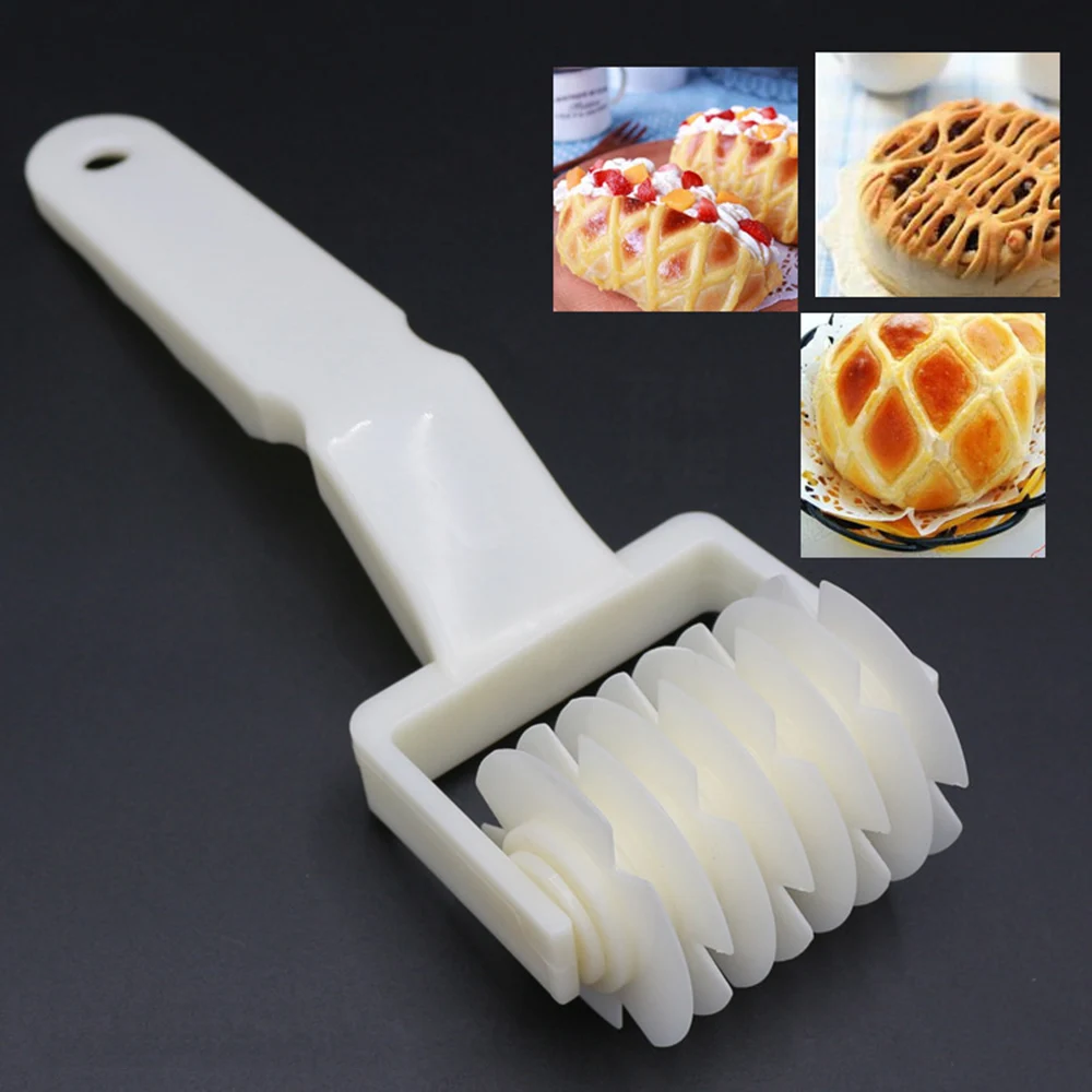 1 Buah, Pemotong Rol Kisi Kue, - Kitchen Roller Baking ulasan dan harga