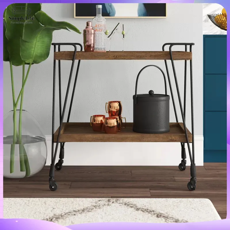 Troli Dapur Beroda, Kereta Dor - Kitchen Baking Cart ulasan dan harga
